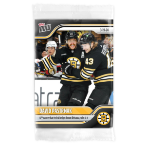 2023-24 TOPPS NOW  #149- David Pastrnak (1 of 190)