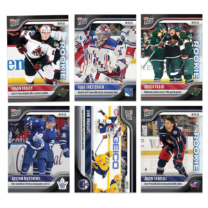 2023-24 Topps NOW Week 2 (Shesterkin Top) Sticker Sealed Cellophane (No Ice Parallel) Package #7-12