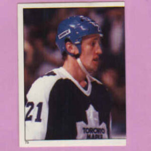 1982 Topps #75-Borje Salming