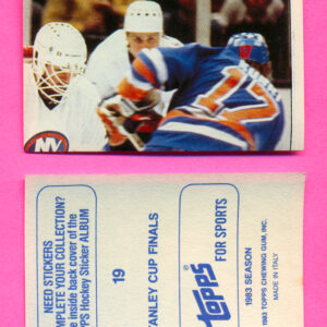 1983 Topps #19-Jari Kurri