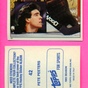1983 Topps #42-Pete Peeters