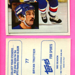 1983 Topps #77-Bryan Trottier
