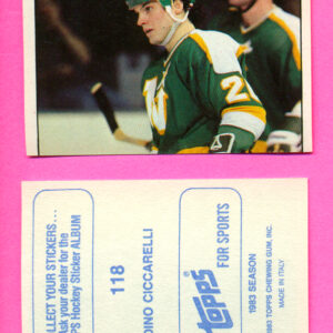 1983 Topps #118-Dino Ciccarelli