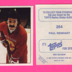 1983 Topps #264-Paul Reinhart