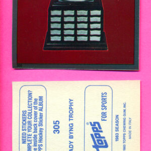 1983 Topps #305-Lady Byng