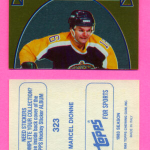 1983 Topps #323-Marcel Dionne