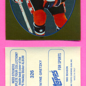 1983 Topps #326-Wayne Gretzky