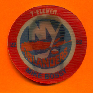 1984 7-Eleven Discs #8-Mike Bossy