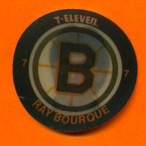 1984 7-Eleven Discs #10-Ray Bourque