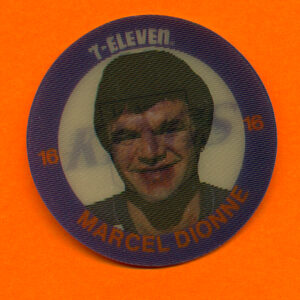 1984 7-Eleven Discs #17-Marcel Dionne