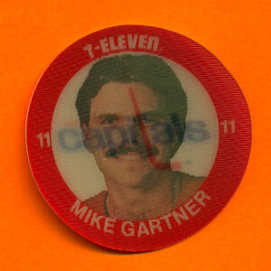 1984 7-Eleven Discs #21-Mike Gartner