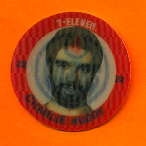 1984 7-Eleven Discs #25-Charlie Huddy