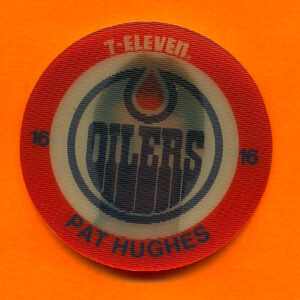 1984 7-Eleven Discs #26-Pat Hughes