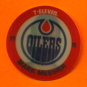 1984 7-Eleven Discs #37-Mark Messier