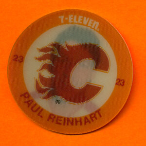 1984 7-Eleven Discs #43-Paul Reinhart