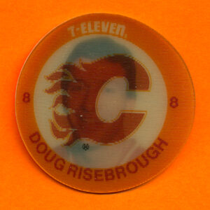 1984 7-Eleven Discs #45-Doug Risebrough