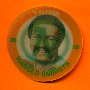 1984 7-Eleven Discs #52-Harold Snepsts