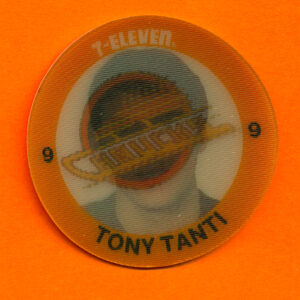 1984 7-Eleven Discs #54-Tony Tanti