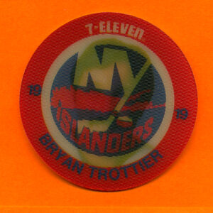 1984 7-Eleven Discs #56-Bryan Trottier