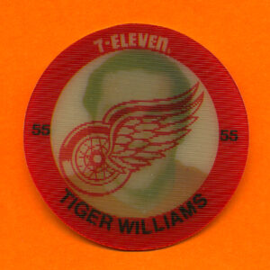 1984 7-Eleven Discs #59-Dave-Tiger Williams