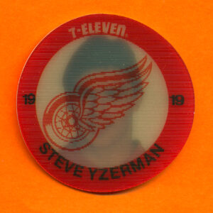 1984 7-Eleven Discs #60-Steve Yzerman
