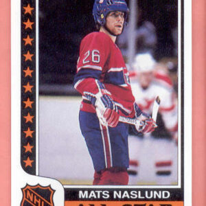 1986 Topps #8-Mats Naslund