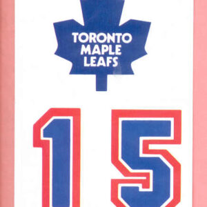 1986 Topps #13- Maple Leafs Logo