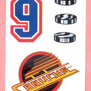 1986 Topps #24- Canucks Logo