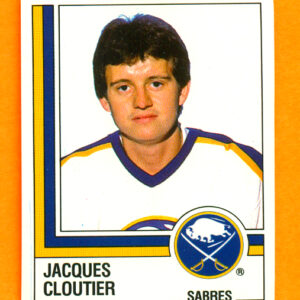 1987 PANINI #21-Jacques Cloutier