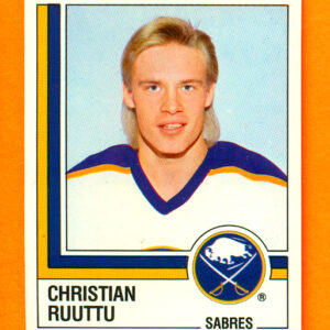 1987 PANINI #28-Christian Ruuttu