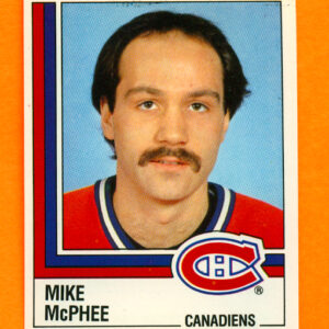 1987 PANINI #66-Mike McPhee