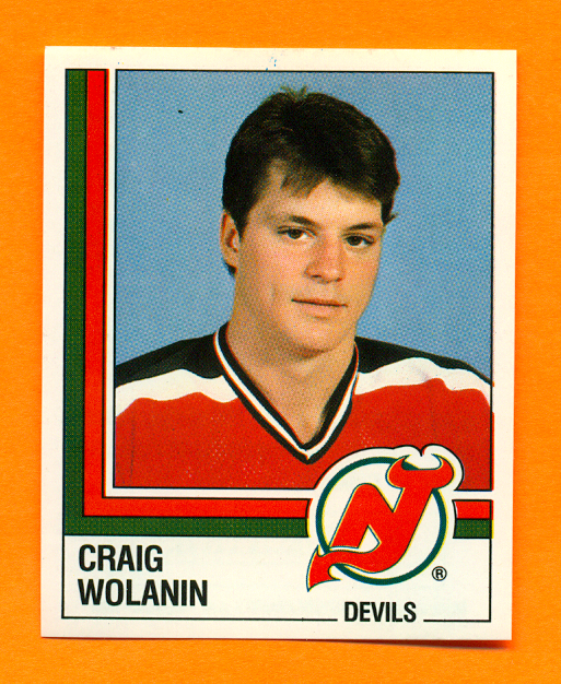 1987 PANINI #77-Craig Wolanin