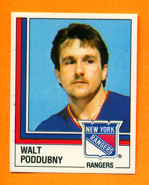 1987 PANINI #112-Walt Poddubny