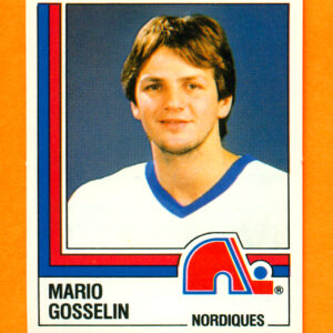 1987 PANINI #157-Mario Gosselin