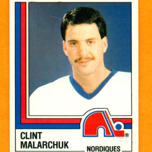 1987 PANINI #158-Clint Malarchuk