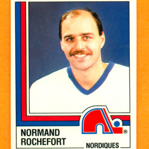 1987 PANINI #161-Normand Rochefort
