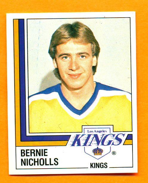 1987 PANINI #278-Bernie Nicholls