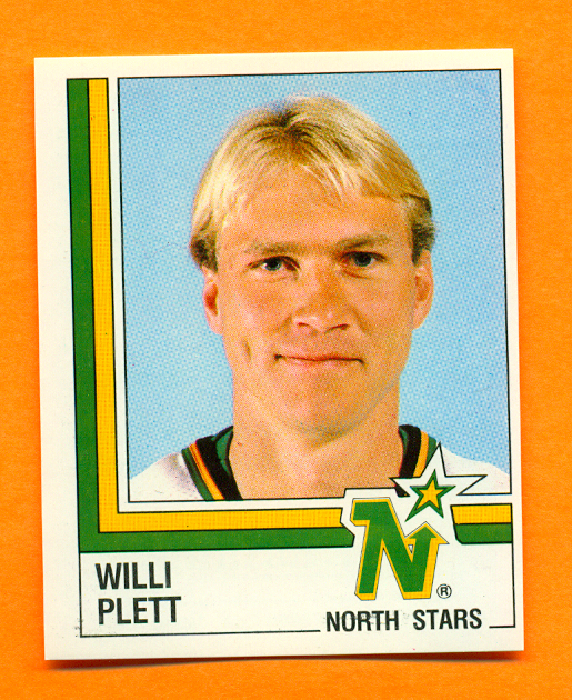 1987 PANINI #302-Willi Plett