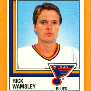 1987 PANINI #305-Rick Wamsley