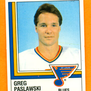 1987 PANINI #314-Greg Paslawski
