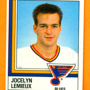 1987 PANINI #319-Jocelyn Lemieux