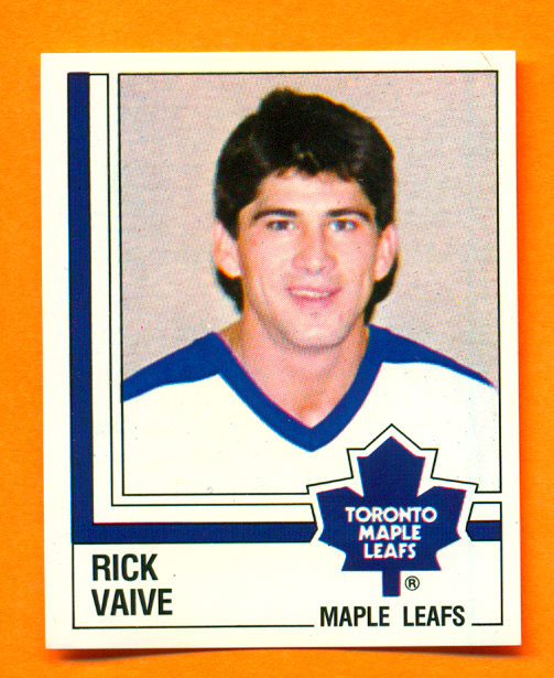 1987 PANINI #328-Rick Vaive