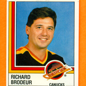 1987 PANINI #340-Richard Brodeur