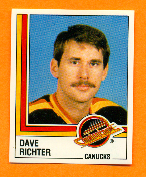 1987 PANINI #344-Dave Richter