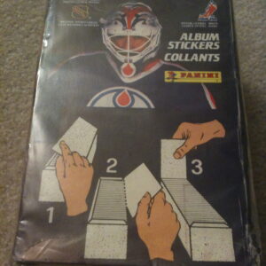 1987 Panini NHL Full Box of 100 Sticker Packages (600 stickers in box) (Never Opened)