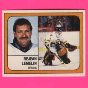 1988 PANINI #203-Rejean Lemelin