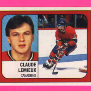 1988 PANINI #257-Claude Lemieux