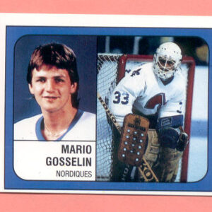 1988 PANINI #347-Mario Gosselin