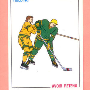 1988 PANINI #382- Holding