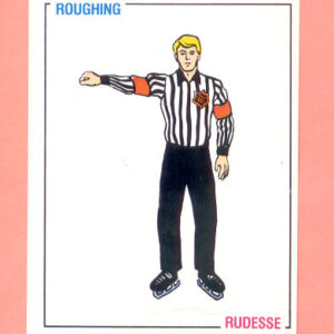 1988 PANINI #392- Roughing